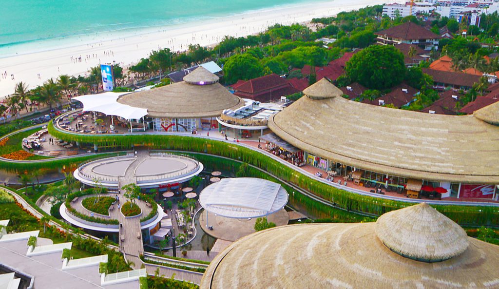 Beachwalk Shopping Mall Best Mall in Bali Kuta Beaxh Kuta Seaview Beach Resort Best Resort in-front of Kuta Beach